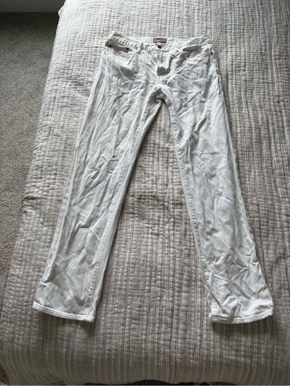 Vince White Straight-Leg Women's Jeans
